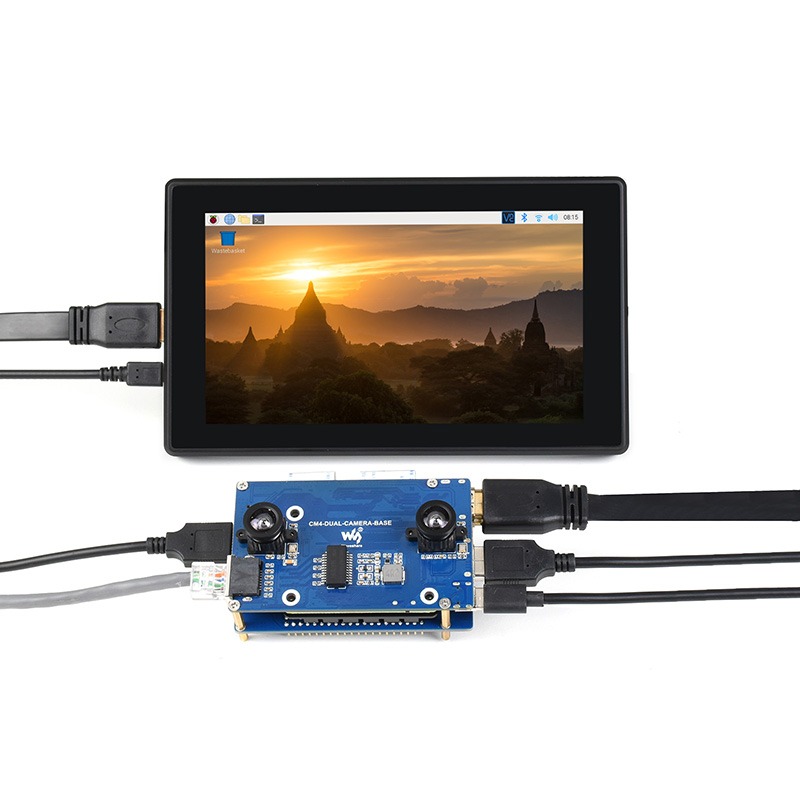 Raspberry PI CM4 Binoküler Gör - Raspberry Pi Compute Module 4 Dual Camera Board incelemesi ve fiyatı